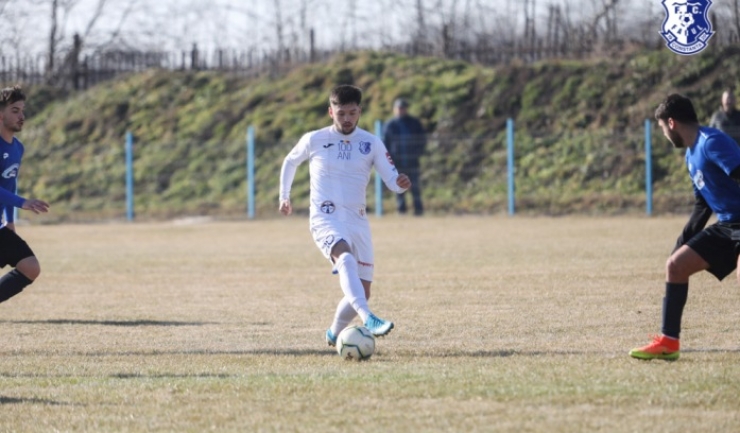Alexandru Stoica a marcat de patru ori în amicalul de sâmbătă (sursa foto: www.fcfarulconstanța.ro)