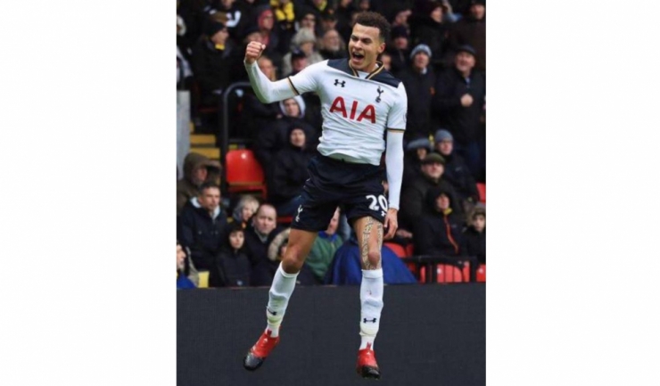 Dele Alli a întrerupt seria pozitivă a celor de la Chelsea (sursa foto: Facebook)