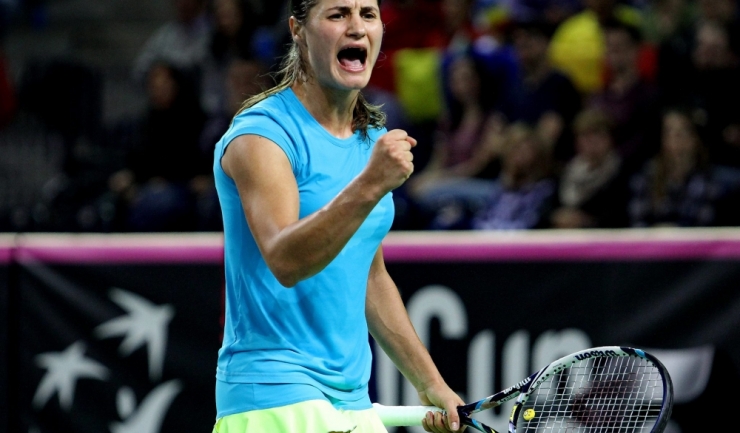 Monica Niculescu a câștigat clar duelul pentru cea mai frumoasă lovitură a lunii aprilie în circuitul WTA