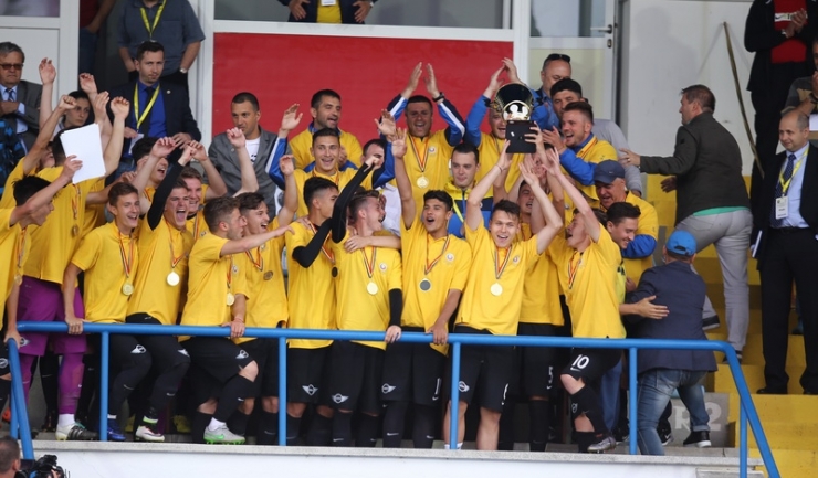 Juniorii A de la FC Viitorul speră să depășească performanța din sezonul trecut, când s-au oprit în turul secund