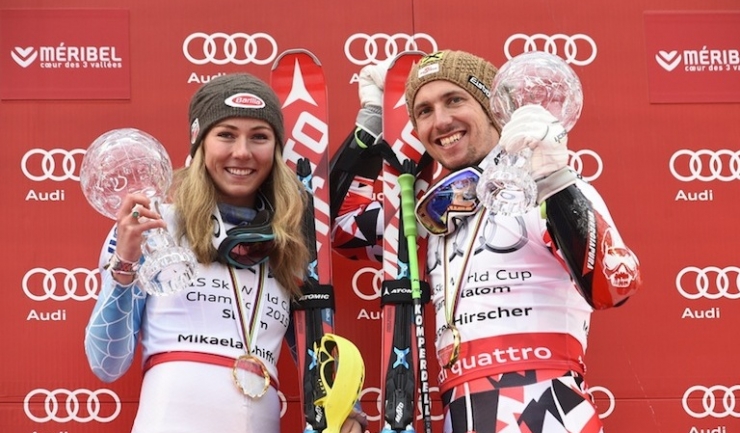 Mikaela Shiffrin și Marcel Hirscher au dominat categoric acest sezon al Cupei Mondiale la schi alpin