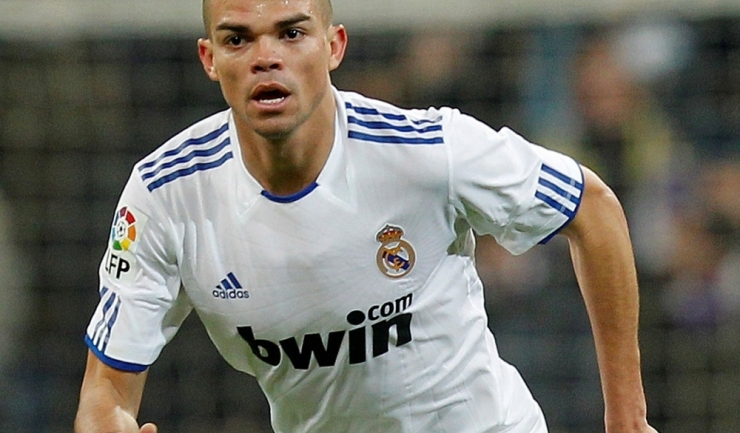 Pepe evoluează la Real Madrid din 2007