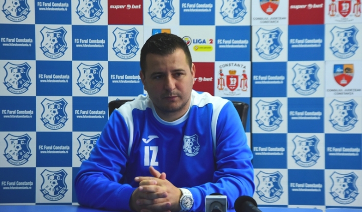 Ianis Zicu, antrenor principal FC Farul: „Cred că putem să obţinem o victorie, chiar dacă întâlnim un adversar redutabil”