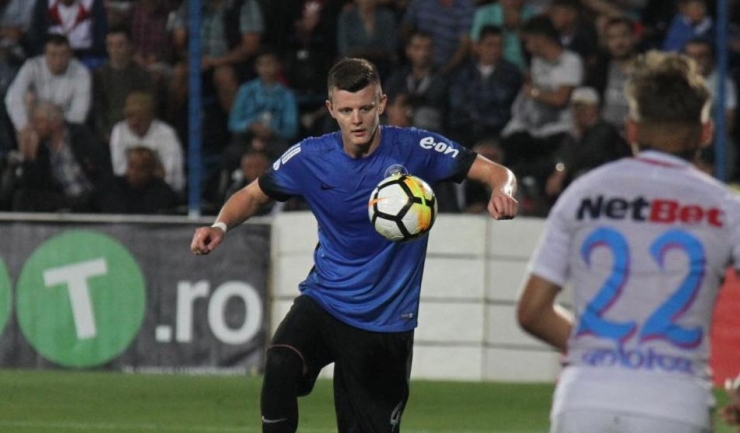 Răzvan Horj a jucat în 11 meciuri pentru Viitorul în Liga 1