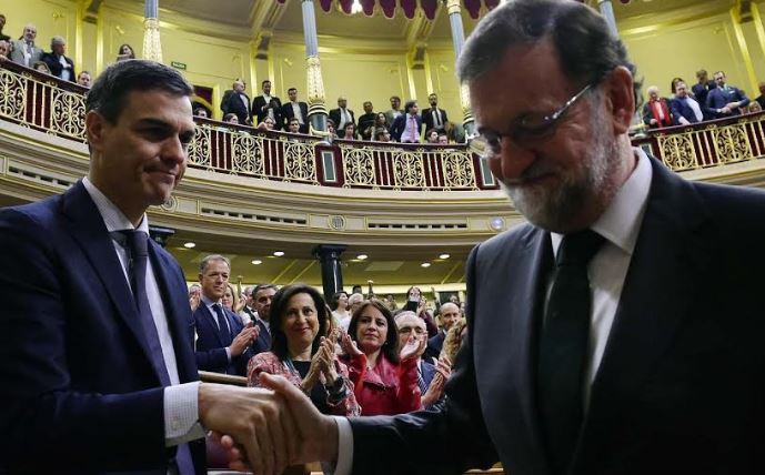 Guvernul Sanchez a rezultat în urma moţiunii de cenzură depuse de socialişti împotriva executivului conservator al lui Mariano Rajoy