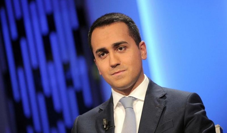 Viceprim-ministrul italian Luigi Di Maio