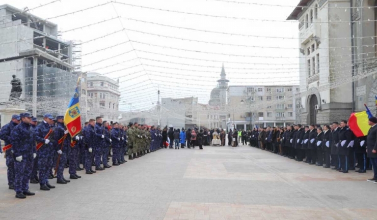 Ceremonii la Constanța, de Ziua Unirii Principatelor Române