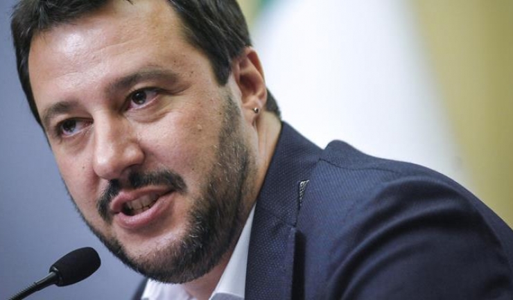 Liderul partidului de extremă dreapta Liga din Italia, Matteo Salvini: „Suntem încrezători că preşedintele ne va oferi şansa de a găsi o majoritate în parlament”