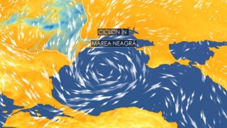 Atenționare meteo! Ciclon în Marea Neagră