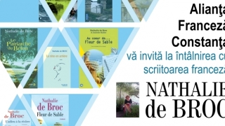 Scriitoarea franceză Nathalie de Broc vine la Constanța