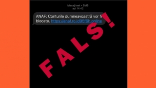 ANAF avertizează asupra unei campanii de phishing