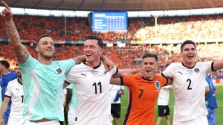 Austria a câştigat Grupa D după o victorie cu 3 -2 în faţa Olandei