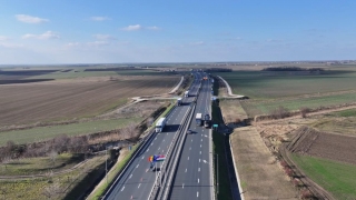 Pe autostrada A1, între Ungaria și România, se circulă pe autostradă în flux de trafic continuu