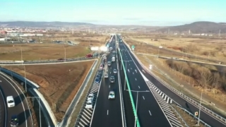 Cu 4 luni mai devreme! S-au deschis circulației primii 13,17 km din autostrada Sibiu - Pitești