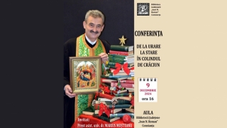 Conferința „De la urare la stare în Colindul de Crăciun” la Biblioteca Județeană Constanța