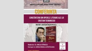 Conferința „Constănțenii din operele literare ale lui Cristian Teodorescu