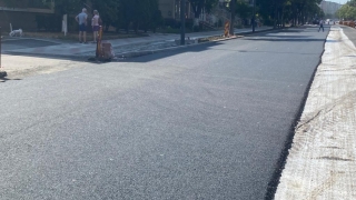 Continuă asfaltarea pe B-dul Lăpușneanu din Constanța