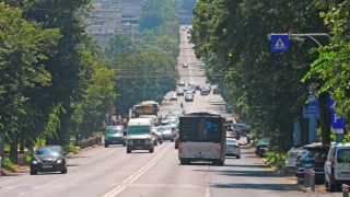 Circulație restricționată în Constanța, la intersecția b-dului Tomis cu strada Soveja