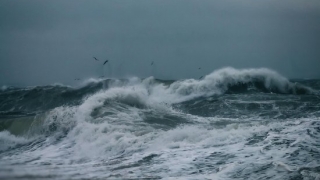 Furtună puternică pe Marea Neagră. Valurile pot avea și 9 metri