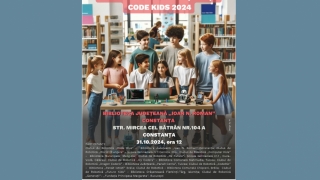 Târgul Regional de Știință și Tehnologie CODE Kids 2024 Constanța