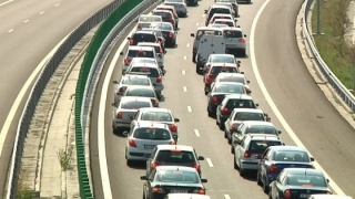 INFOTRAFIC: 15 autovehicule/minut, pe A2 București-Constanța