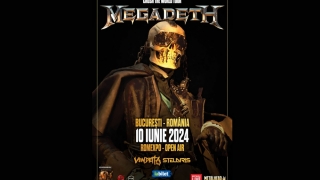 Megadeth cântă în România pe 10 iunie la Romexpo