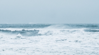 Pe litoral, la rafale, vântul va ajunge la 70 km/h
