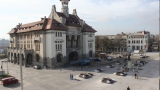 Restricții de circulație în Piața Ovidiu din Constanța
