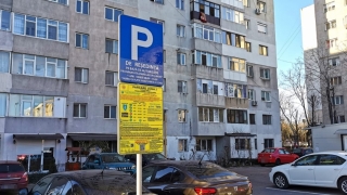Panouri de informare montate în parcările de reședință din Constanța