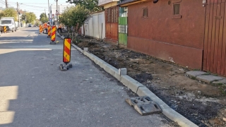 Se reabilitează trotuarele din mai multe cartiere din Constanța