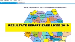 Rezultatele repartizării computerizate pe licee sunt publicate pe admitere.edu.ro