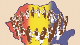 România în sărbătoare, cu elevi ai Liceului Teoretic Traian