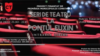 „Seri de teatru la Pontul Euxin“ continuă, săptămâna aceasta, cu trei comedii celebre