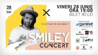 Concert Smiley la Constanța. Circulație restrictionată