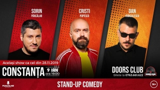 Stand Up Comedy cu Sorin Pârcălab, Popesco și Dan Frînculescu