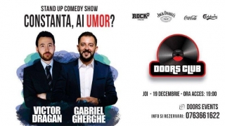 Umor de calitate în Constanța: Stand Up Comedy cu Gabriel Gherghe și Victor Drăgan