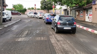 Încep lucrările de asfaltare a carosabilului pe strada Poporului din Constanța