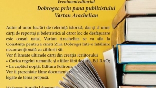 Vartan Arachelian își lansează două cărți la Constanța