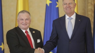 Noul ambasador al SUA la București, primit de Iohannis la Palatul Cotroceni