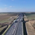 Pe autostrada A1, între Ungaria și România, se circulă pe autostradă în flux de trafic continuu